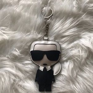 Karl Lagerfeld Keychain purse charm